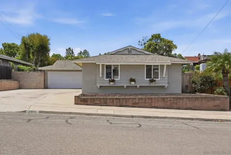 front view of a house with a porch
