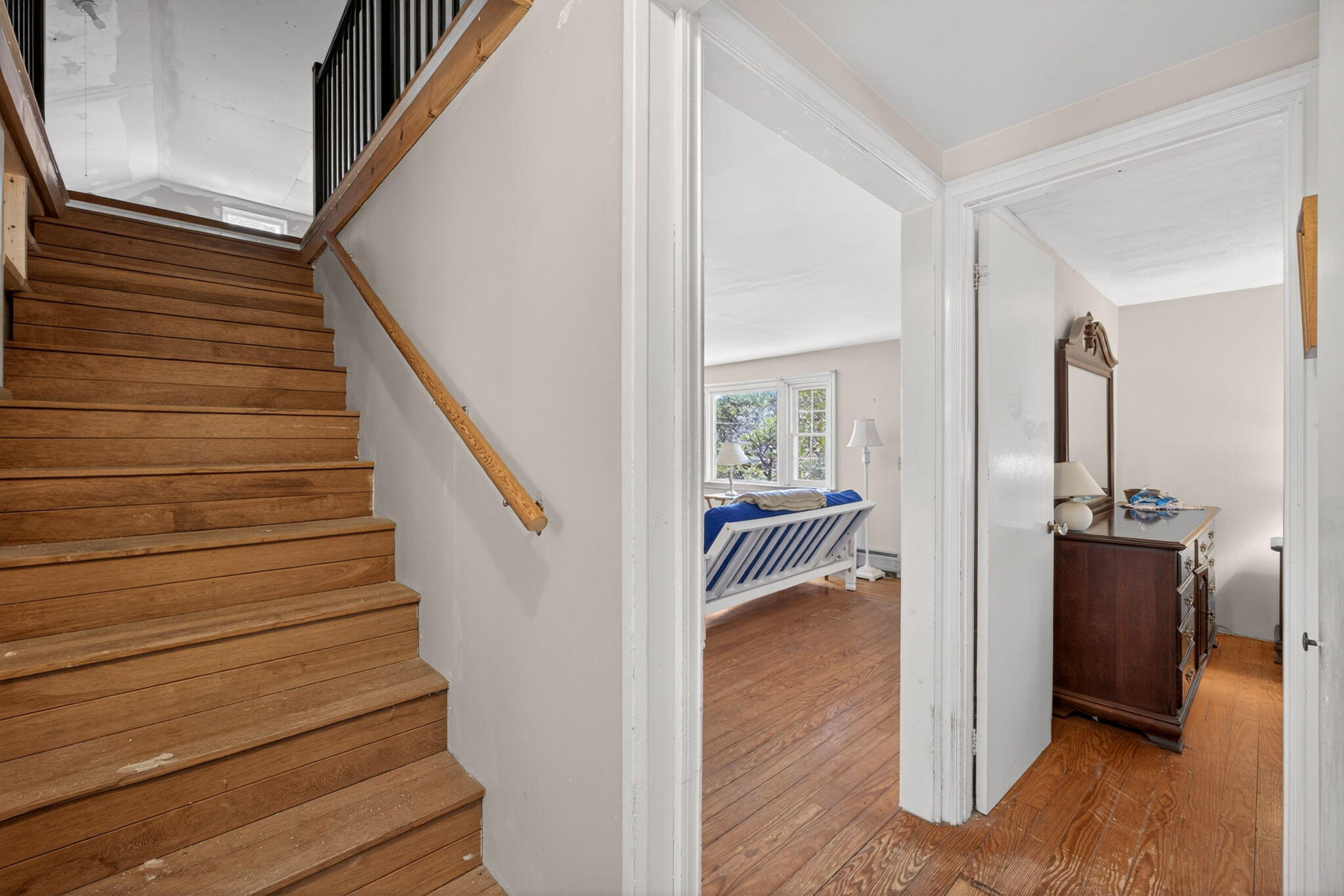 20 Fresh Brook Lane, Unit A Wellfleet, MA 02667 - Photo 23 of 35 a view of entryway and hall with wooden floor