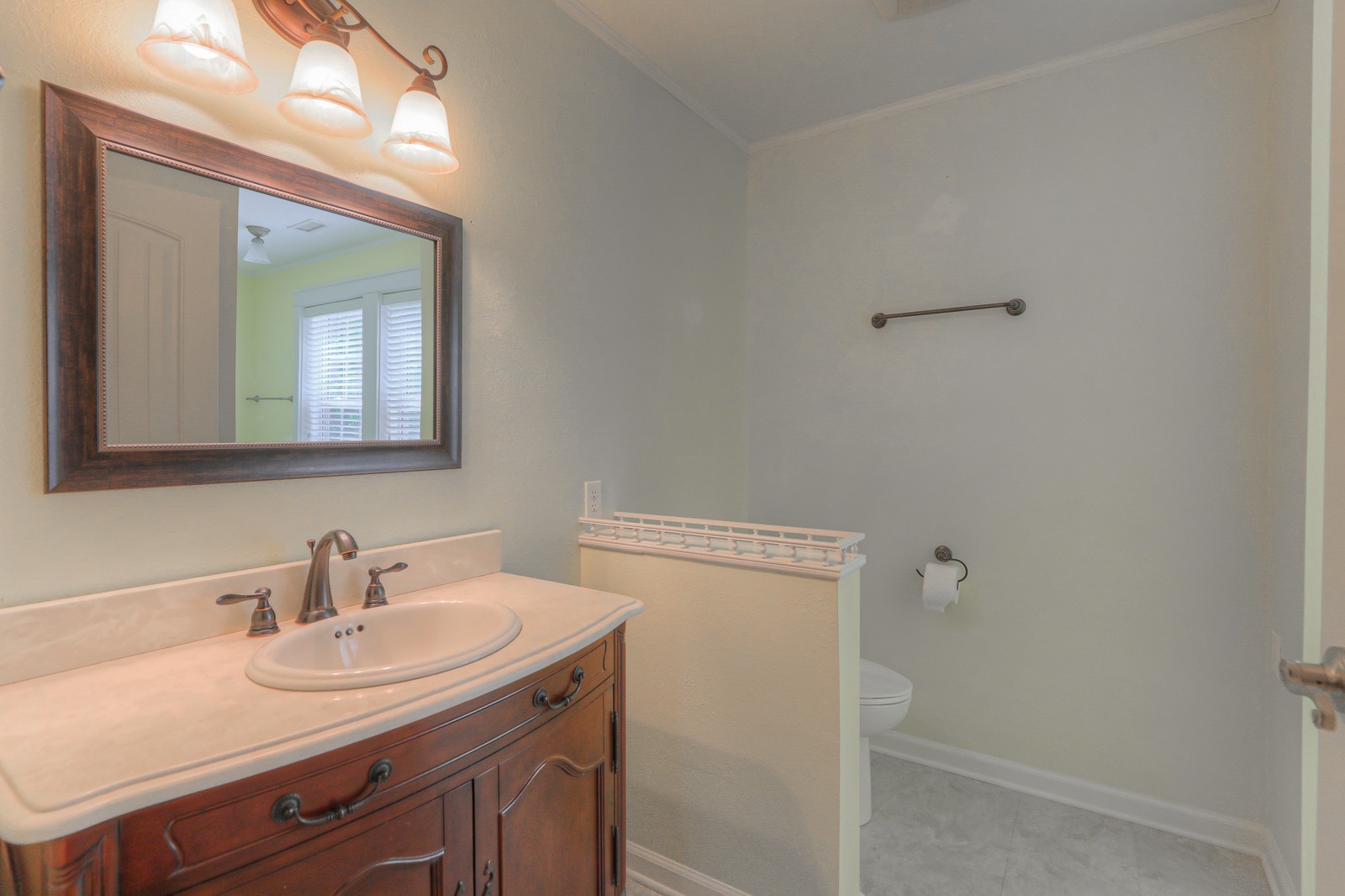 807 Timberwood Trace Monteagle, TN 37356 - Photo 36 of 64 a bathroom with a sink and a mirror