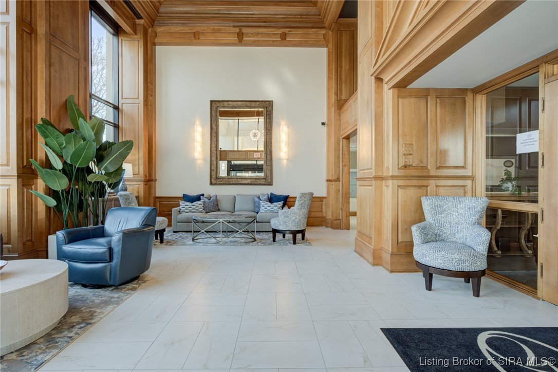 1 Riverpointe Plaza, Unit 1105 Jeffersonville, IN 47130 - Photo 29 of 44 HOA lobby