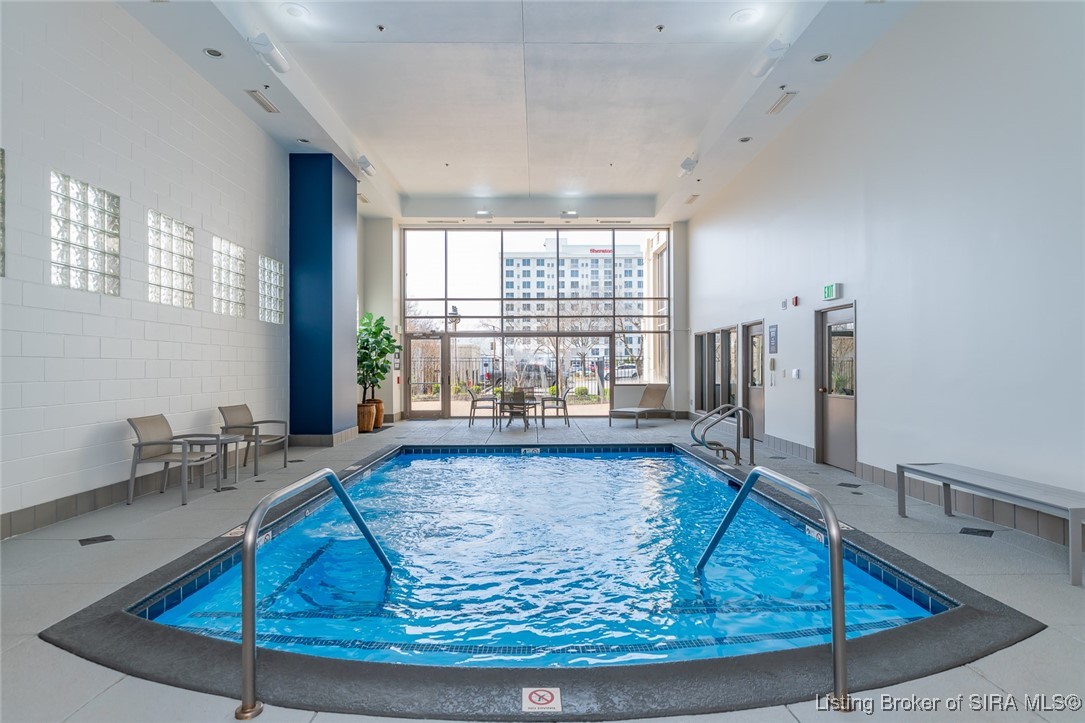 1 Riverpointe Plaza, Unit 1105 Jeffersonville, IN 47130 - Photo 37 of 44 heated and jetted indoor pool