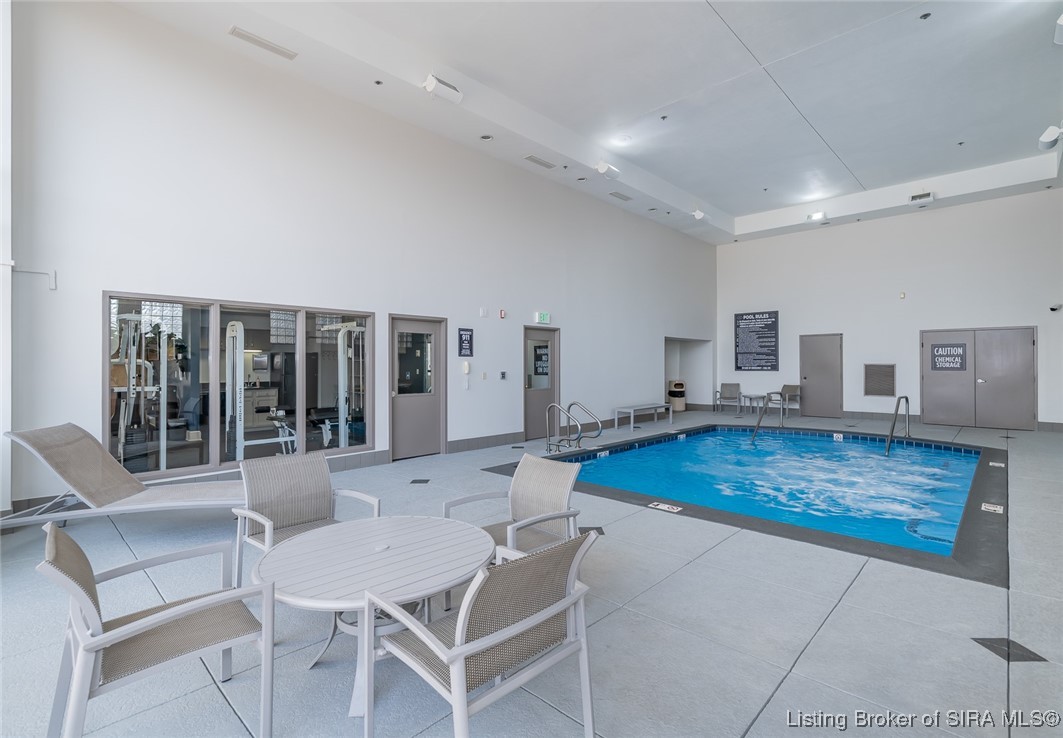 1 Riverpointe Plaza, Unit 1105 Jeffersonville, IN 47130 - Photo 39 of 44 heated and jetted indoor pool