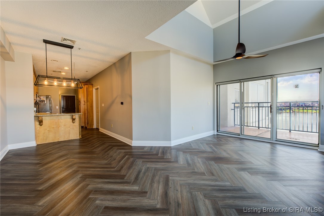1 Riverpointe Plaza, Unit 1105 Jeffersonville, IN 47130 - Photo 9 of 44 Living and Dining Area