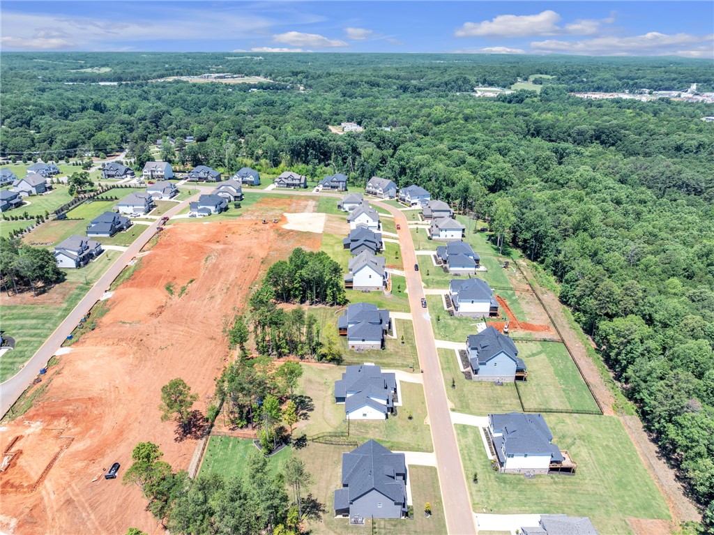 226 Holly Br Road Piedmont, SC 29673 - Photo 43 of 44 An aerial perspective showcases a developing neighborhood with verdant surroundings and new residences.