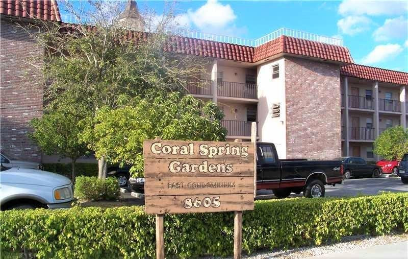 8605 West Sample Road, Unit 211 Coral Springs, FL 33065 - Photo 30 of 31 Front of Coral Spring Gardens