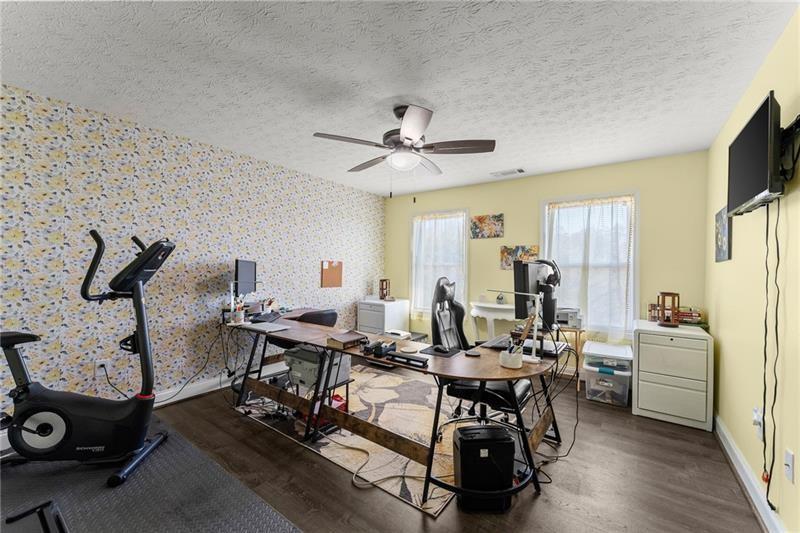 4295 Porter Springs Road Dahlonega, GA 30533 - Photo 32 of 55 a view of a workspace with furniture and a window