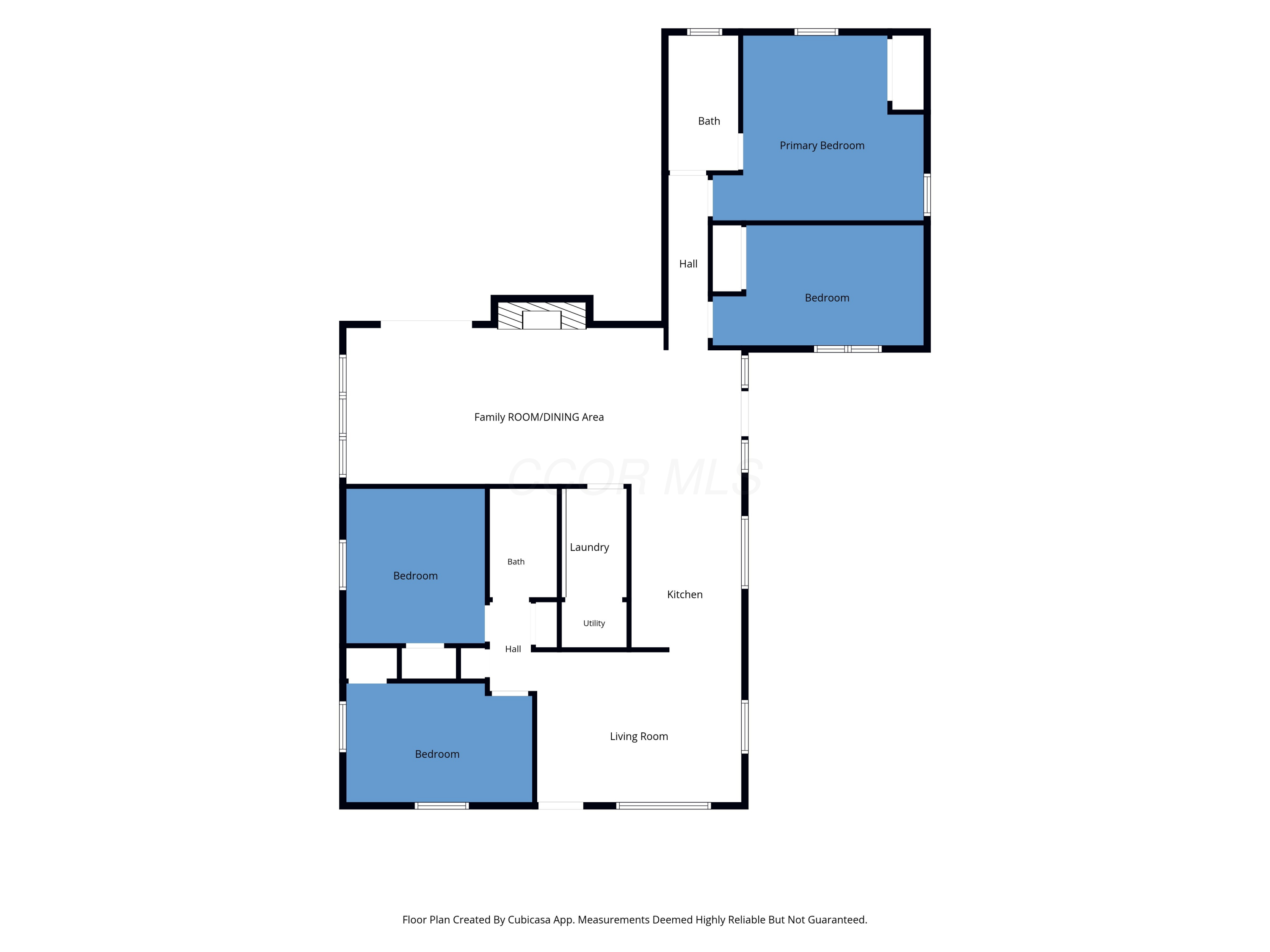 2386 Lindale Road Columbus, OH 43224 - Photo 31 of 31 Floor plan without dimensions