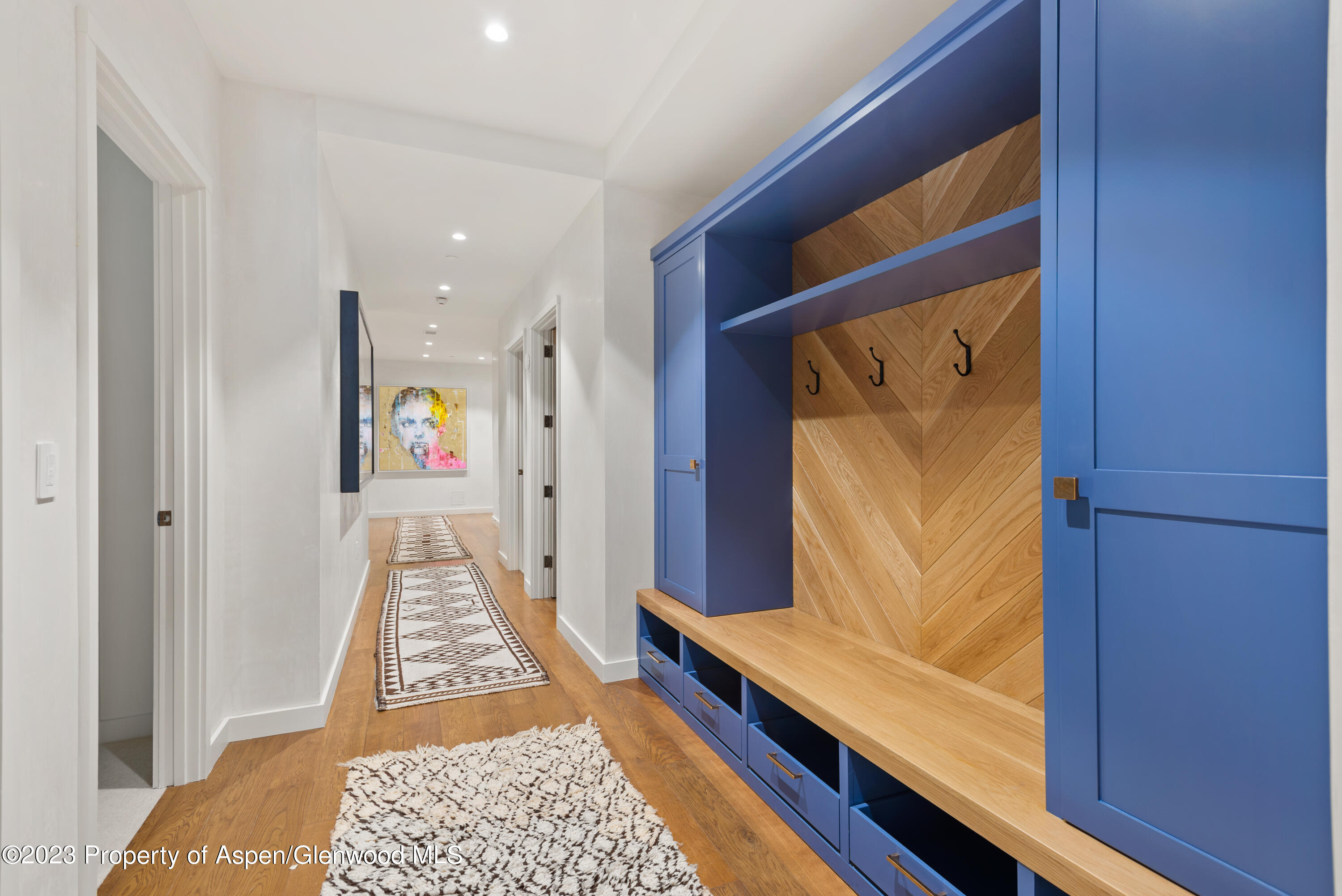 405 South Monarch Street, Unit 209 Aspen, CO 81611 - Photo 24 of 33 a view of an entryway with wooden floor and a rug