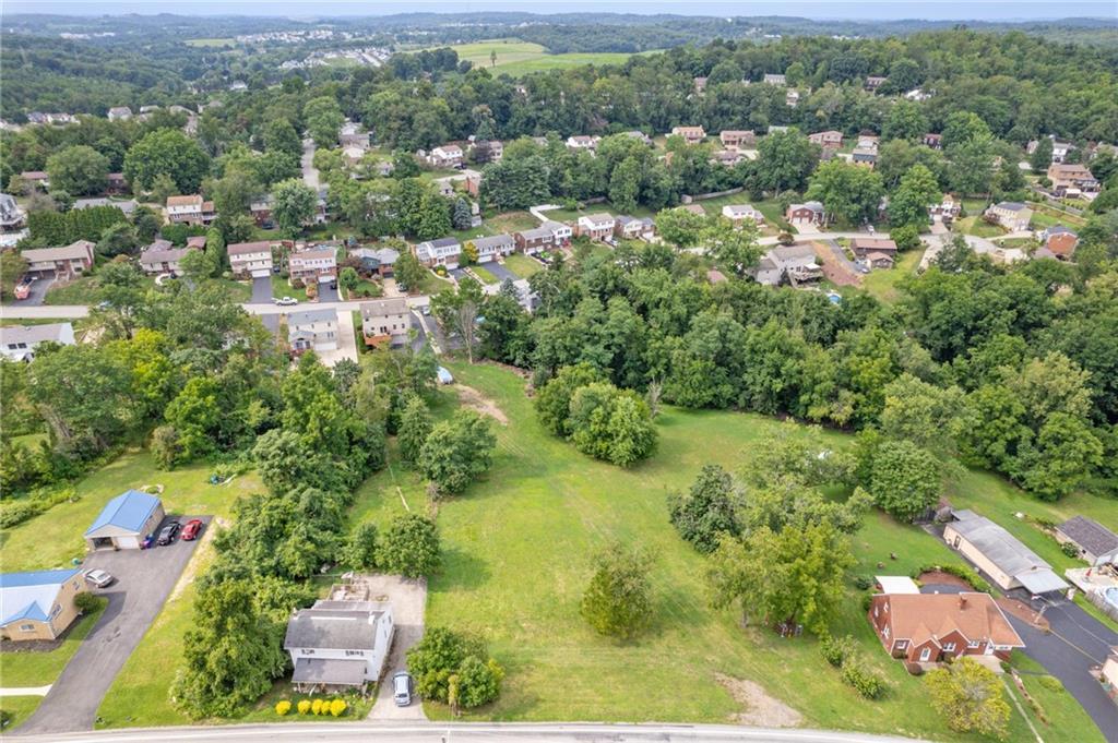 0 Saltsburg Road Pittsburgh, PA 15239 - Photo 2 of 8 an aerial view of residential houses with outdoor space and trees