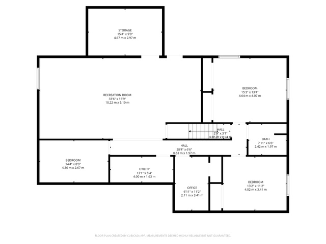 75 North 100th Street West Fillmore, UT 84631 - Photo 61 of 62 Basement floor plan / room layout
