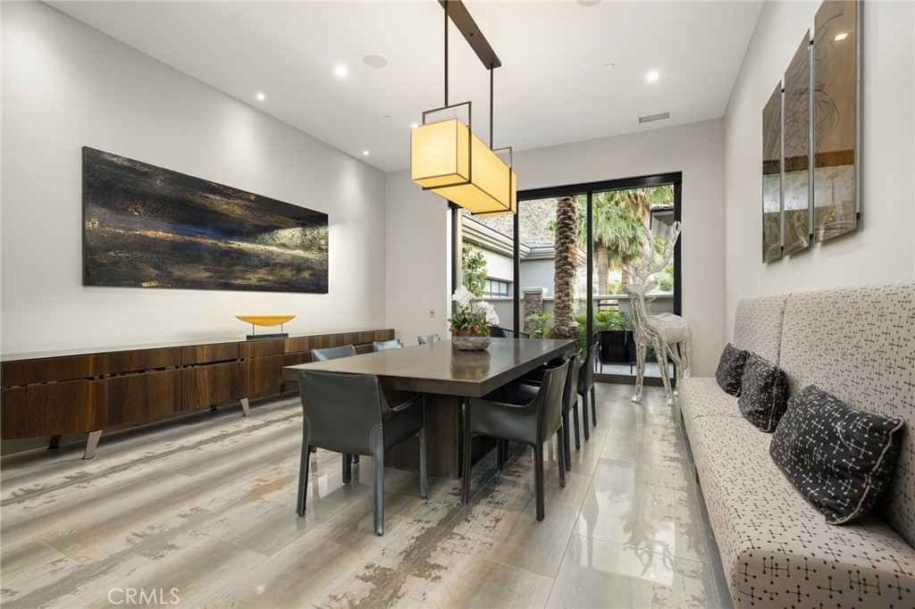 49967 Ridge View Way Palm Desert, CA 92260 - Photo 31 of 68 a view of a dining room with furniture window and outside view