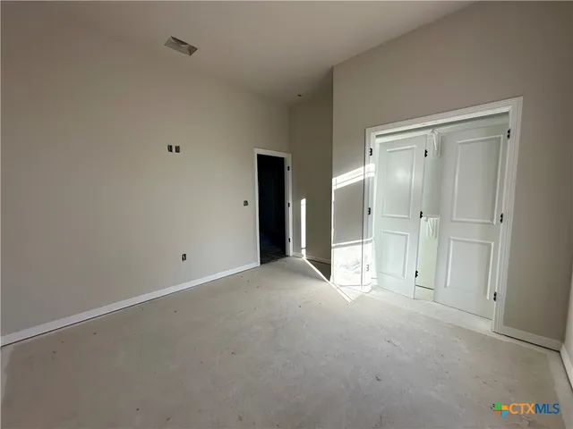 a view of empty room