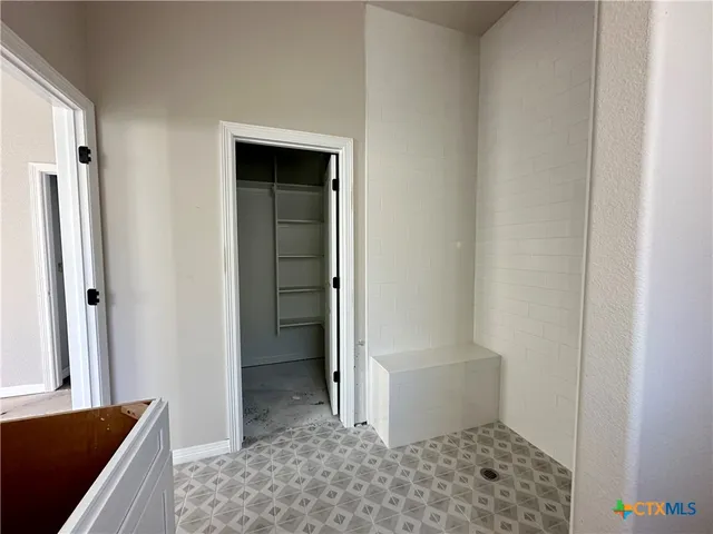 a bathroom with a sink