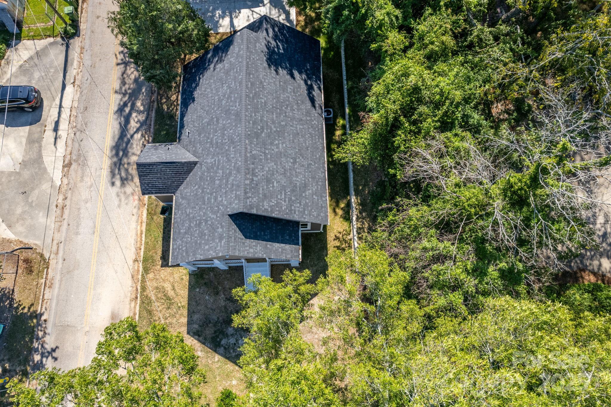307 East Arch Street Lancaster, SC 29720 - Photo 43 of 43 a aerial view of a house with a yard and fountain plants