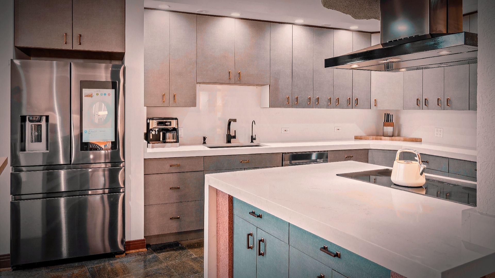 9666 Reding Circle Des Plaines, IL 60016 - Photo 54 of 54 a kitchen with a sink a refrigerator and cabinets
