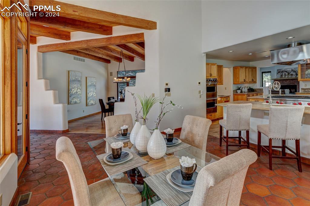 15 4th Street Colorado Springs, CO 80906 - Photo 16 of 46 a view of a dining room with furniture