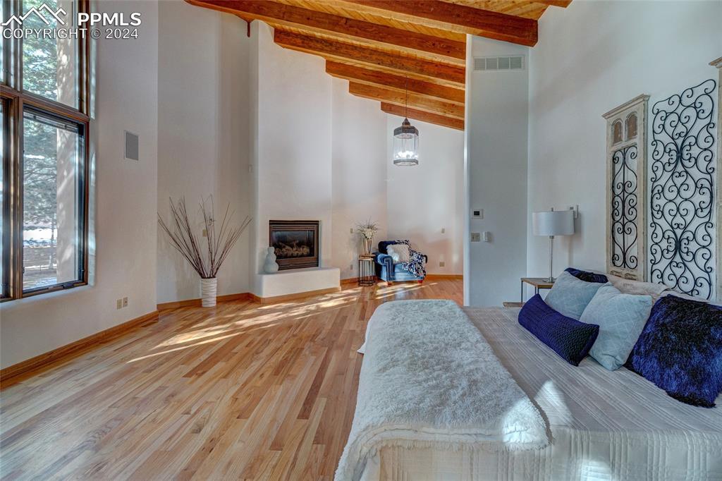 15 4th Street Colorado Springs, CO 80906 - Photo 30 of 46 a bedroom with a bed and a window