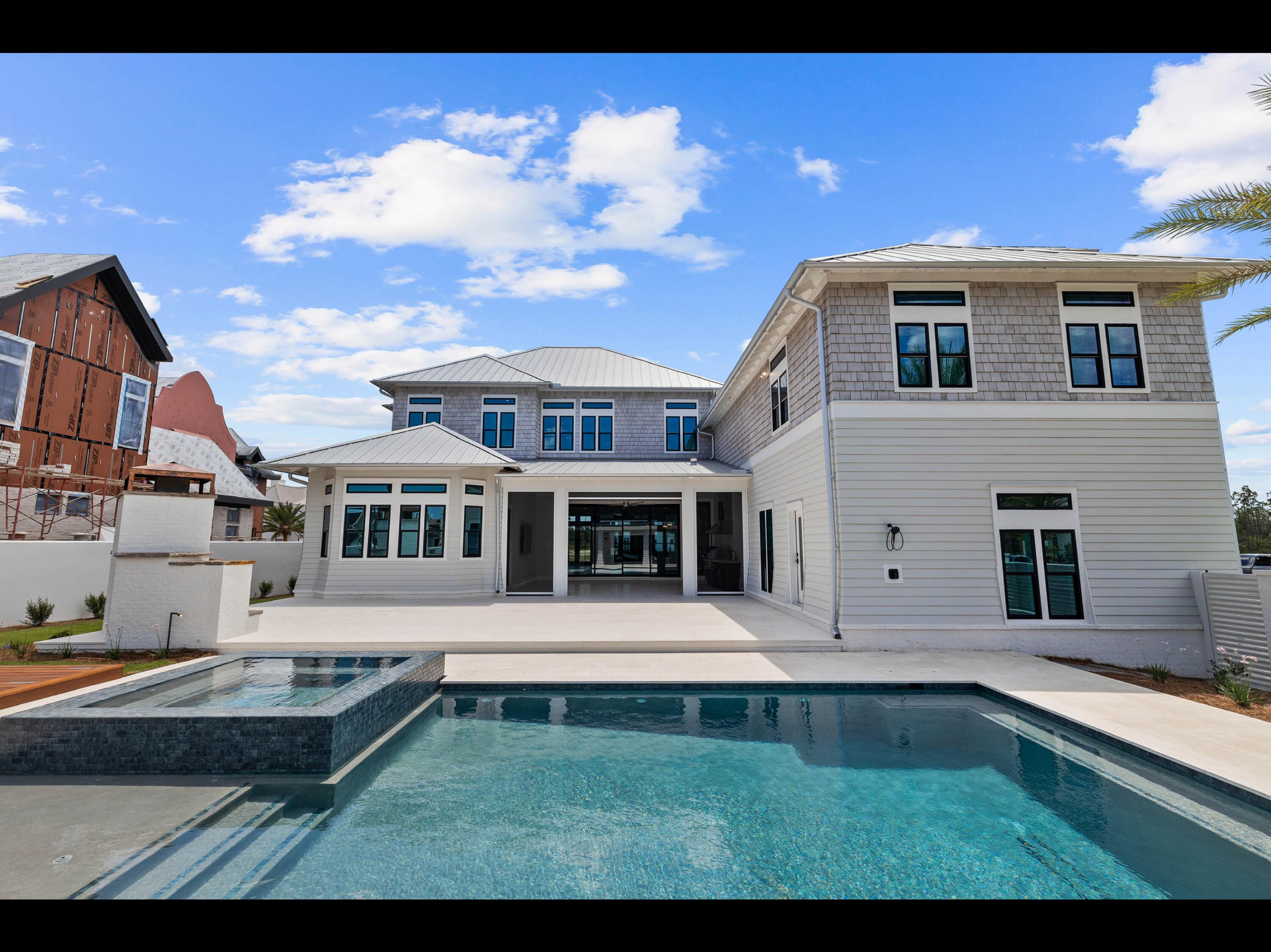 19 Quail Hollow Inlet Beach, FL 32461 - Photo 31 of 84 a front view of a house with a yard