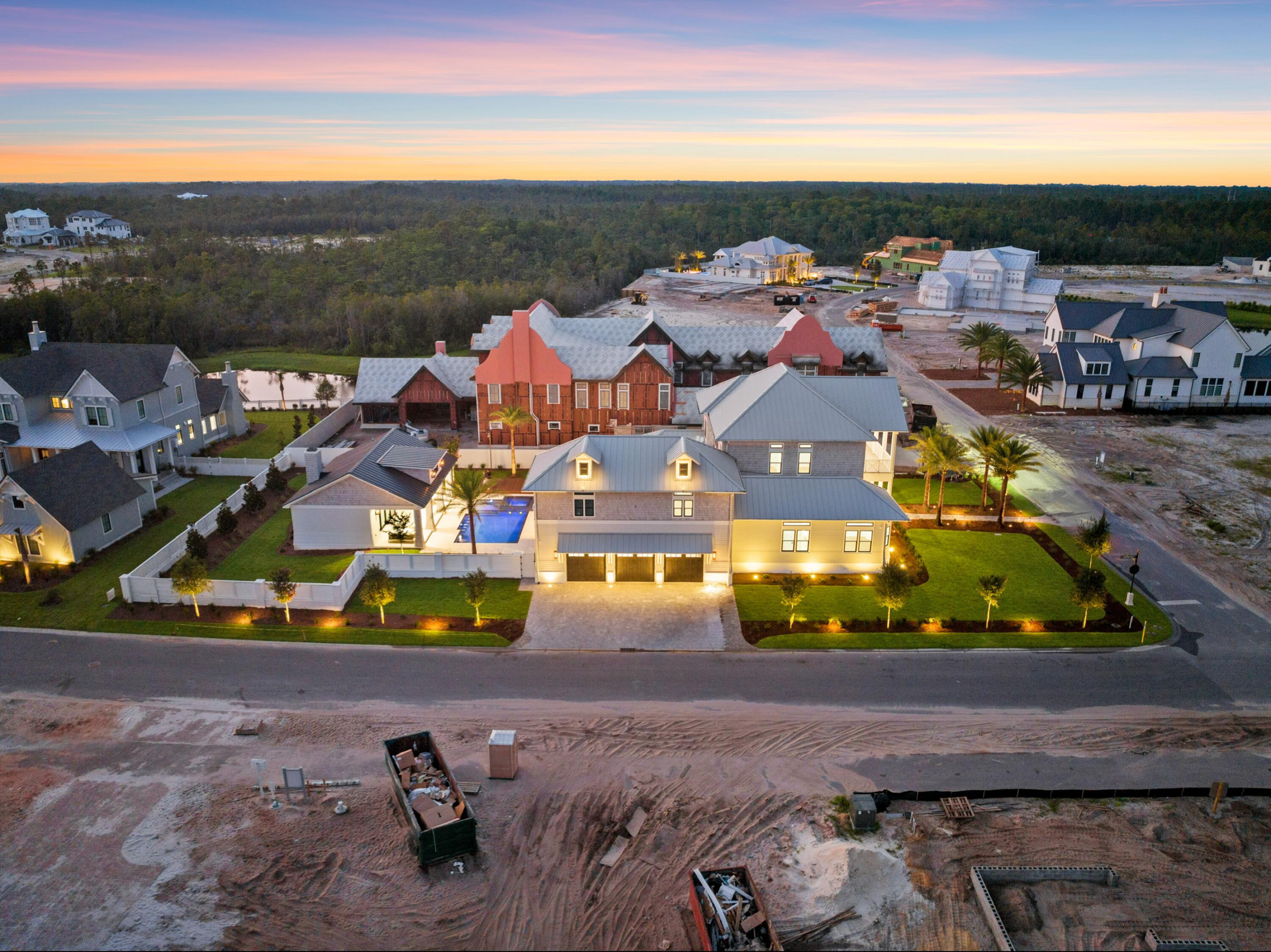 19 Quail Hollow Inlet Beach, FL 32461 - Photo 8 of 84 an aerial view of residential houses with outdoor space
