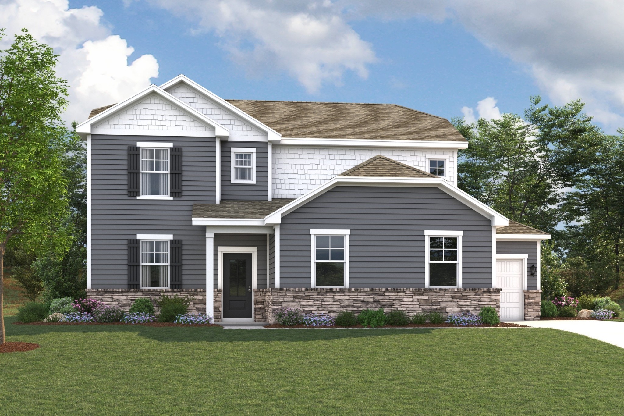 1309 Kristopher Drive Lebanon, TN 37087 - Photo 1 of 38 a front view of a house with a yard