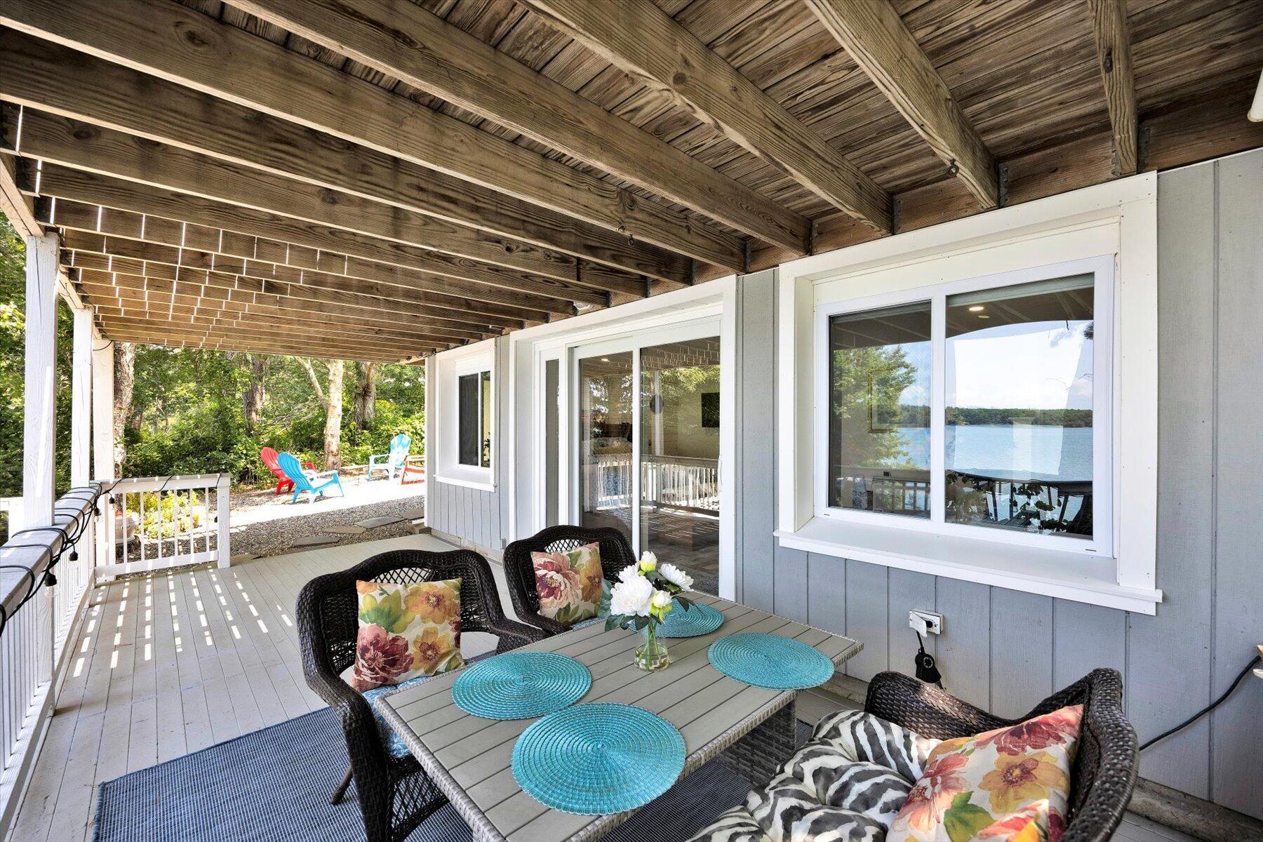 120 Wheeler Road Mashpee, MA 02649 - Photo 16 of 49 a living room with furniture and a window