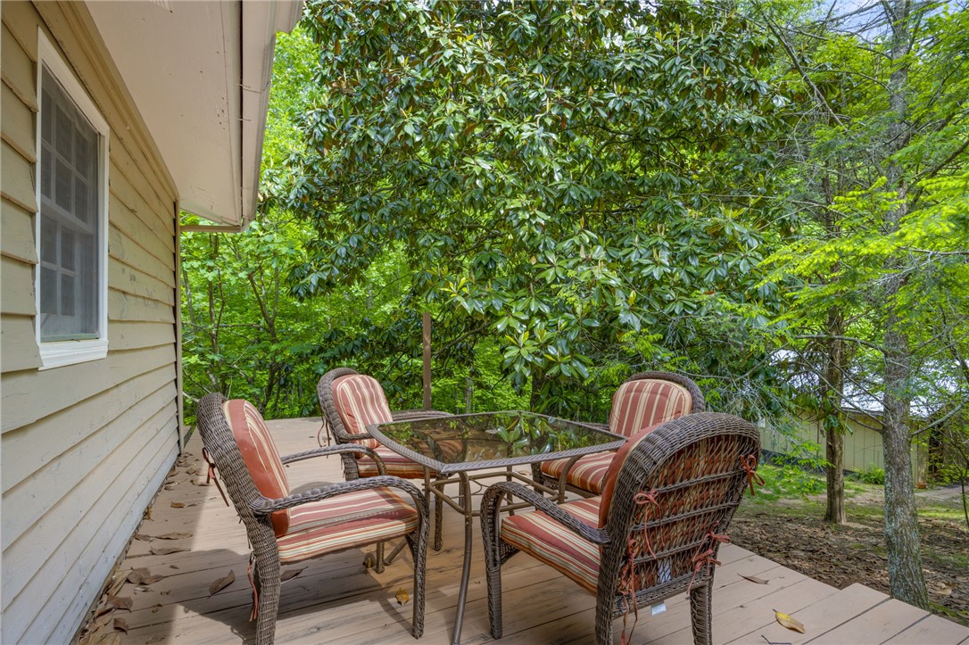 437 West Gate Road Pickens, SC 29671 - Photo 16 of 47 This inviting outdoor space offers a perfect retreat for tranquil moments.