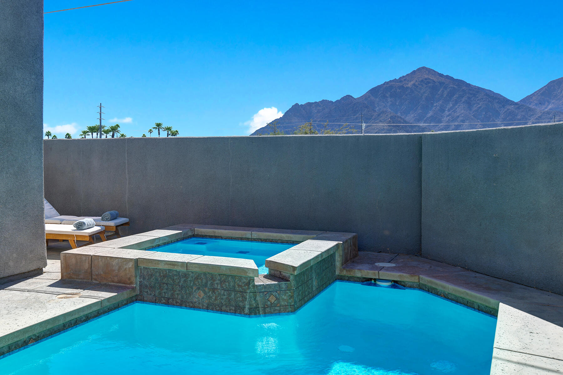 78595 Saguaro Road La Quinta, CA 92253 - Photo 28 of 30 a aerial view of a house with pool