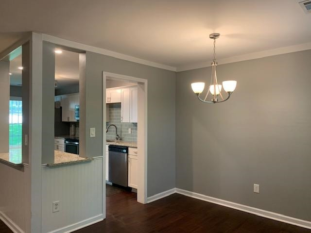 233 Wetherburn Lane Raleigh, NC 27615 - Photo 6 of 10 view of dining room to kitchen