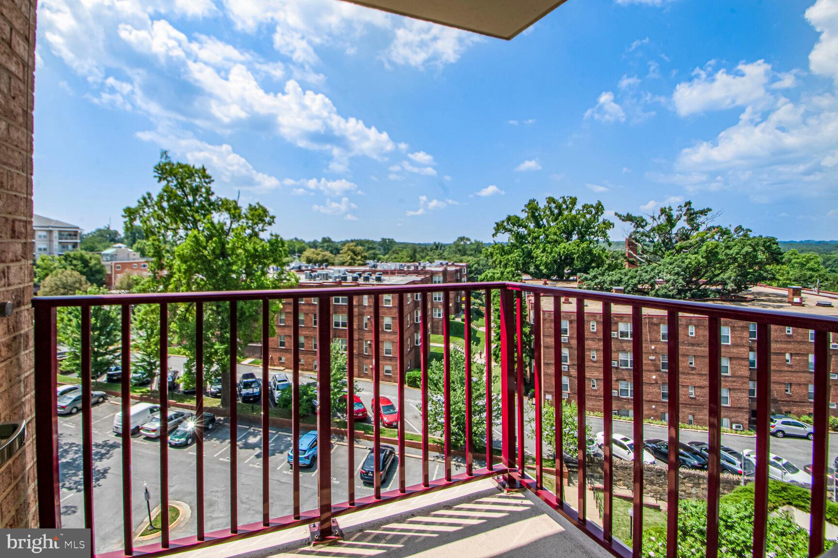 1220 Blair Mill Road, Unit 605 Silver Spring, MD 20910 - Photo 32 of 46 Primary Bedroom Balcony