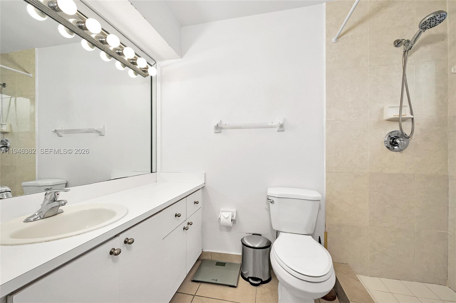 2275 Southwest 61st Avenue Miami, FL 33155 - Photo 36 of 53 a bathroom with a sink a toilet and shower