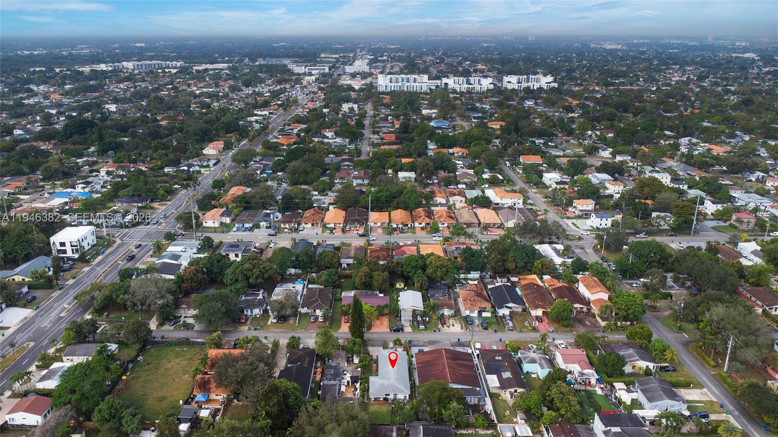 2275 Southwest 61st Avenue Miami, FL 33155 - Photo 50 of 53 an aerial view of city