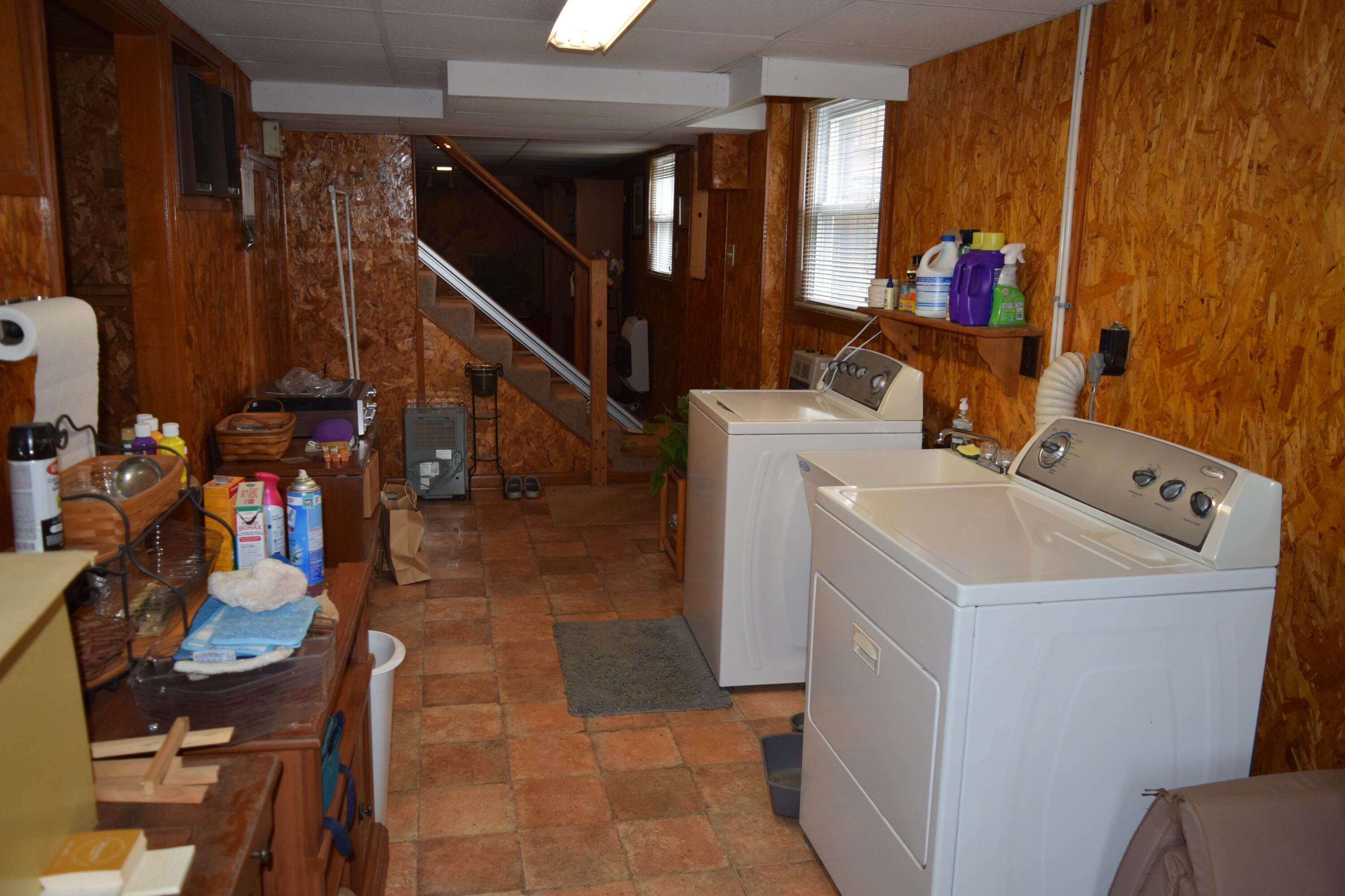 695 Long Level Road Southwest Floyd, VA 24091 - Photo 41 of 55 a utility room with dryer and washer