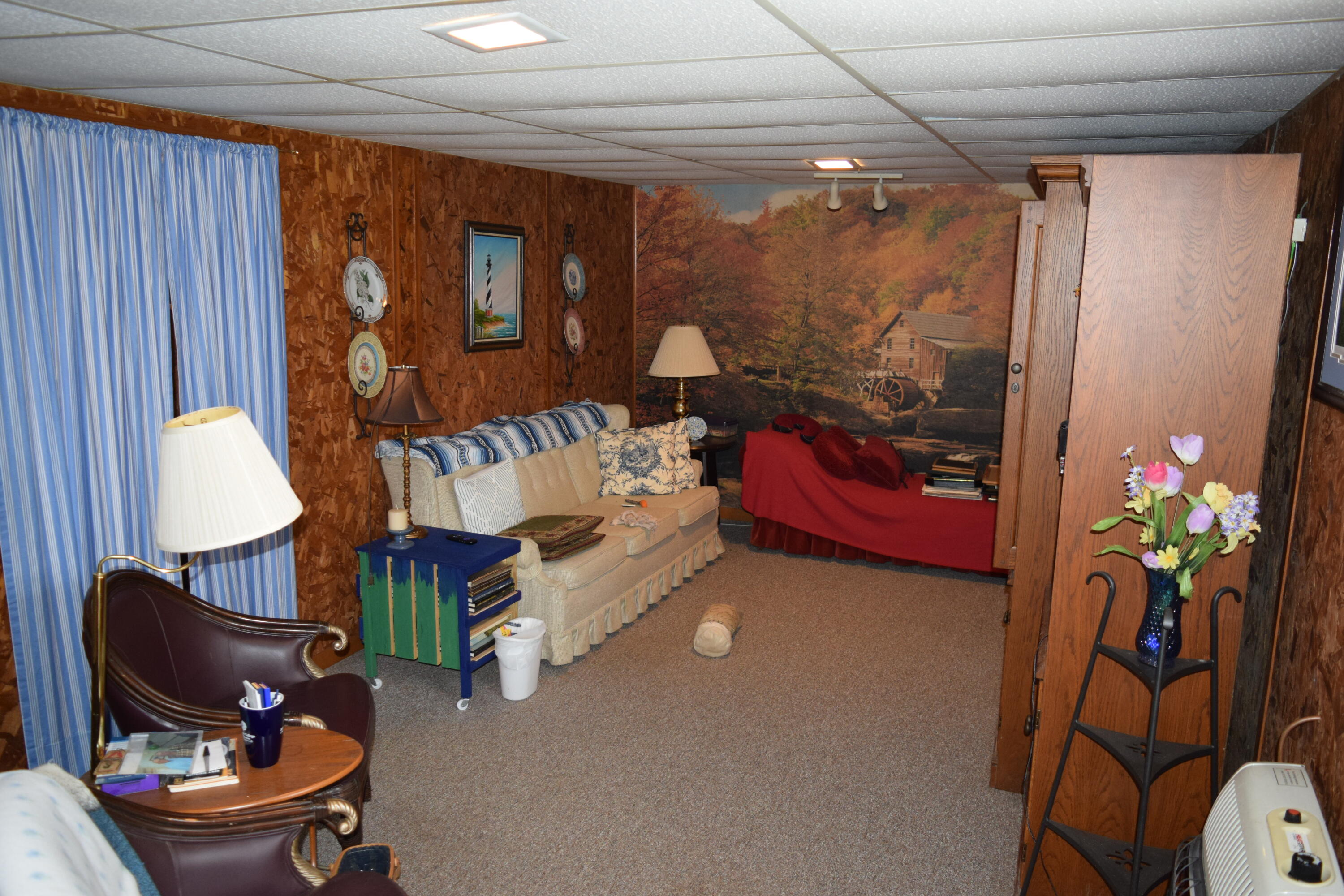 695 Long Level Road Southwest Floyd, VA 24091 - Photo 42 of 55 a living room with furniture and a potted plant