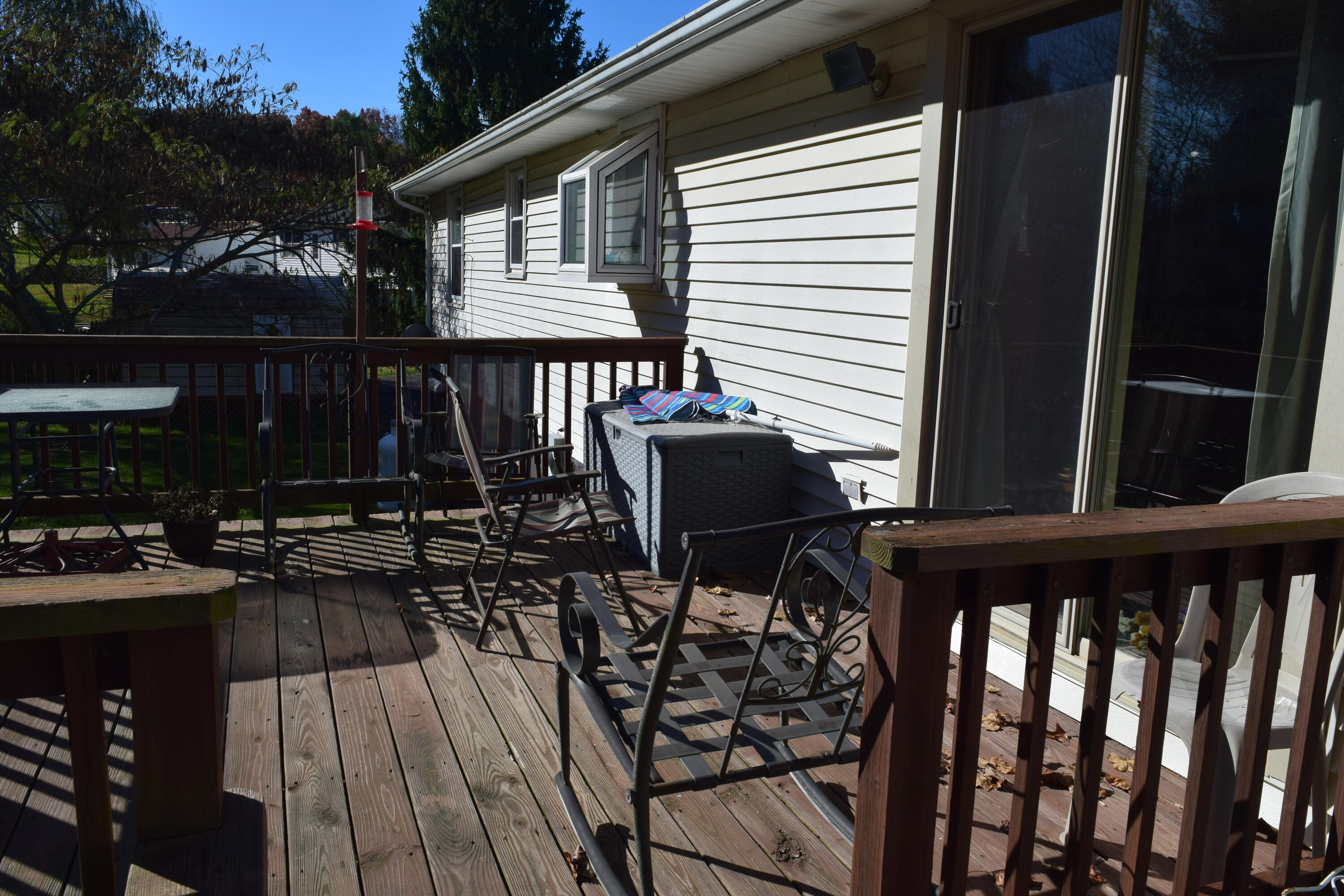 695 Long Level Road Southwest Floyd, VA 24091 - Photo 54 of 55 a view of balcony and deck