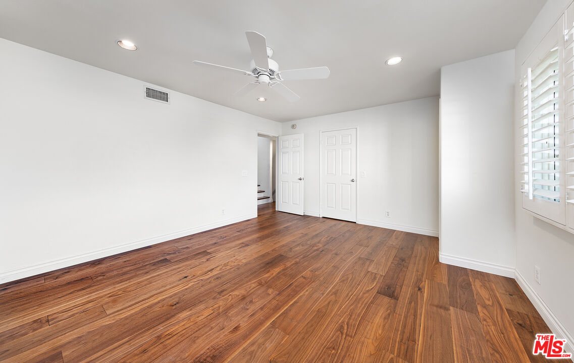 2333 Oak Street, Unit 2 Santa Monica, CA 90405 - Photo 25 of 30 wooden floor in an empty room with a window
