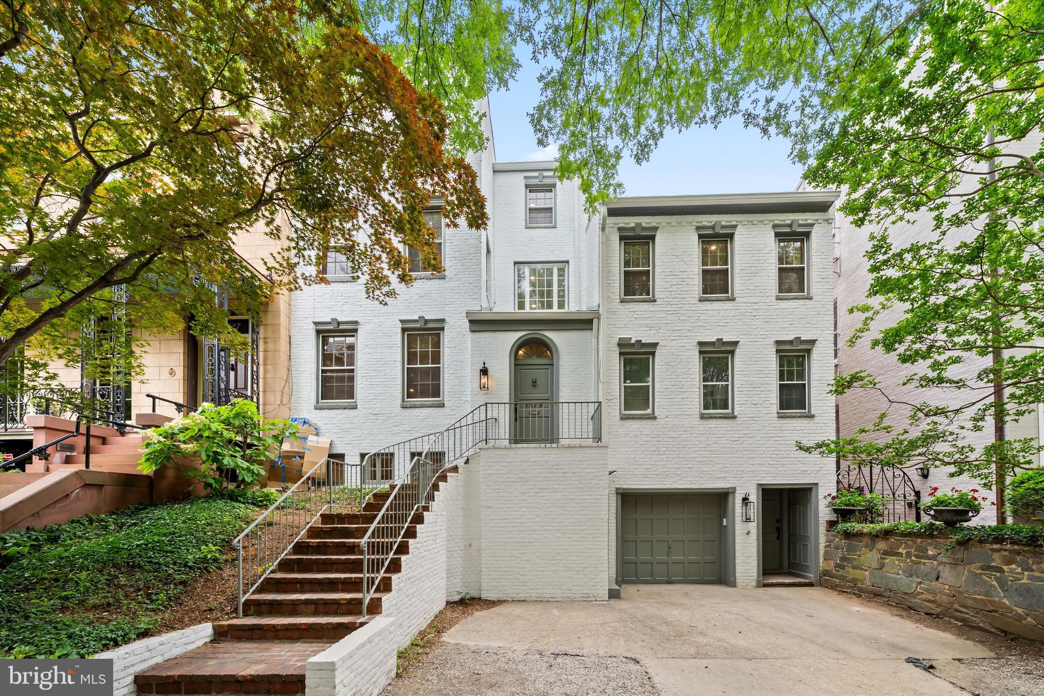 1525 35th Street Northwest Washington, DC 20007 - Photo 1 of 43 Elegant Federal‑Style Townhouse in Georgetown!