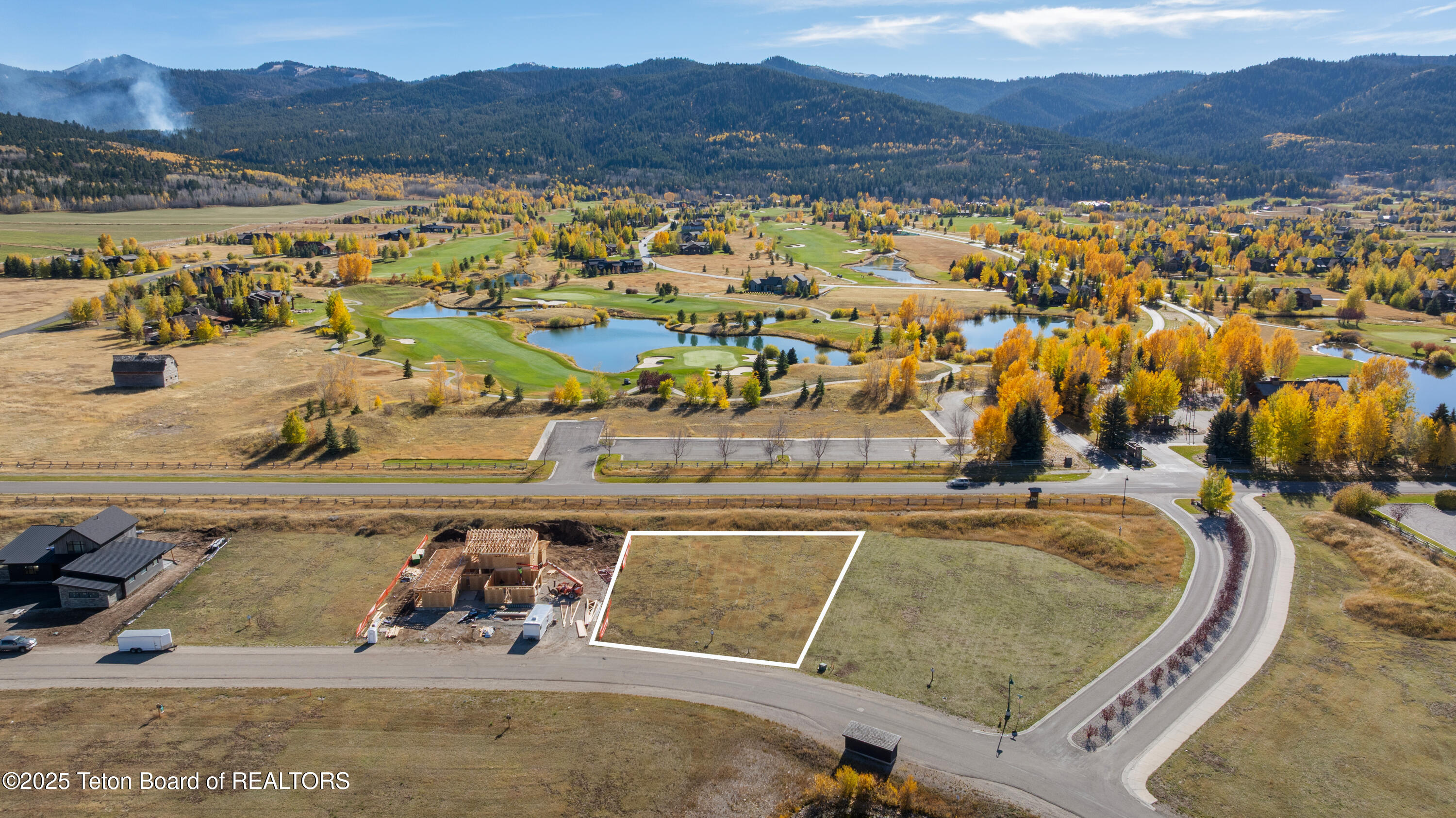9505 Timberline Loop Victor, ID 83455 - Photo 1 of 10 1 Aerial South