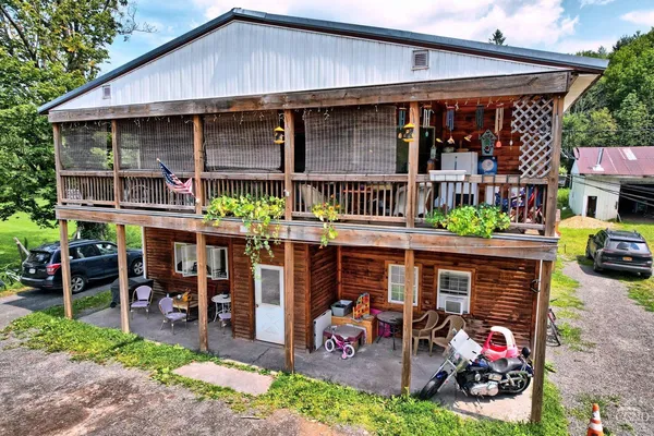 an outdoor view of garden