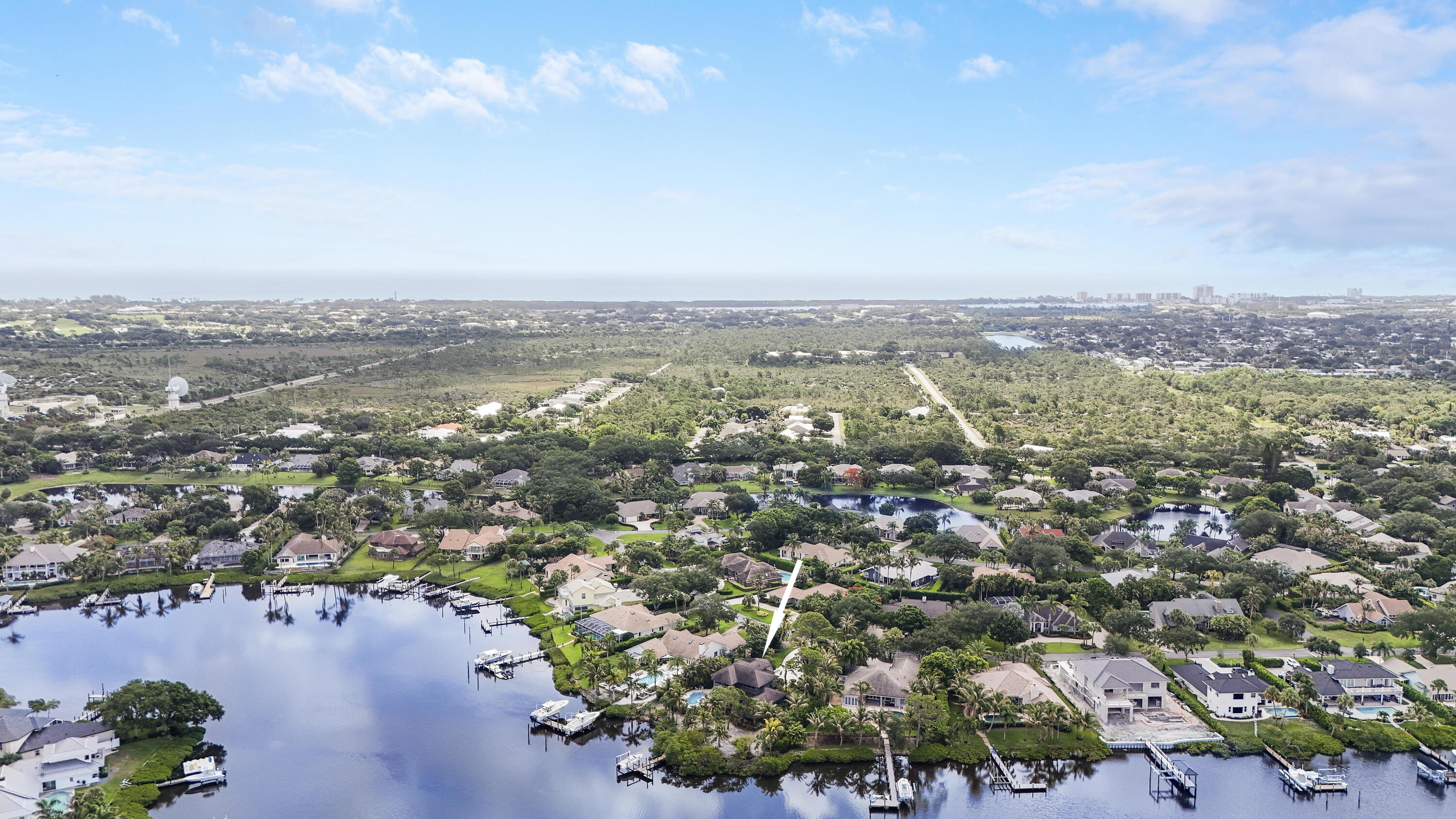18791 Southeast River Ridge Road Jupiter, FL 33469 - Photo 7 of 25 an aerial view of a city