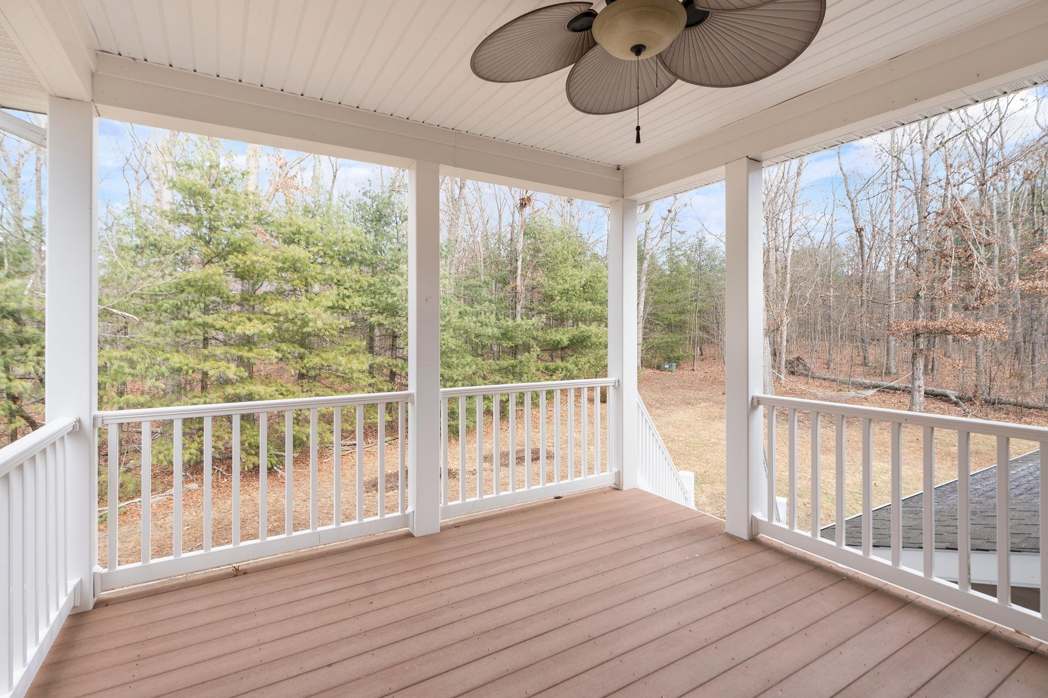 198 Turk Mountain Lane Waynesboro, VA 22980 - Photo 23 of 58 a view of a porch with wooden floor and outdoor space