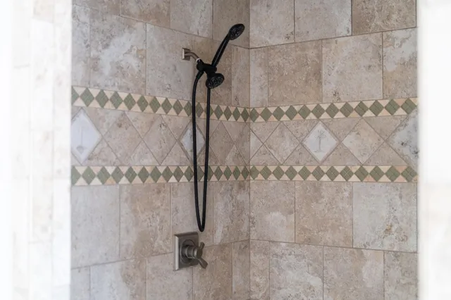 a close view of washer and dryer