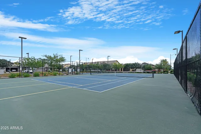 a view of a basketball court