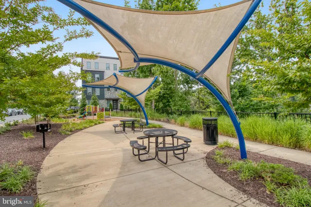 a view of a lake with a city