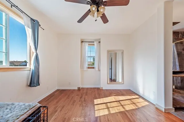 a view of empty room and window