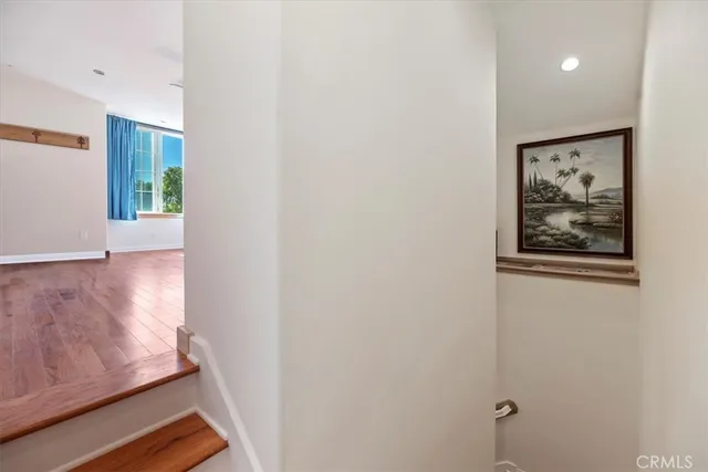 a view of wall with window