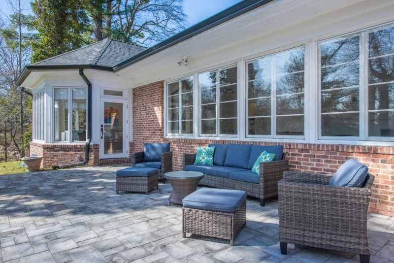 32 Parsonage Hill Road Short Hills, NJ 07078 - Photo 12 of 49 a outdoor living space with patio furniture and garden