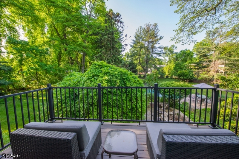 32 Parsonage Hill Road Short Hills, NJ 07078 - Photo 24 of 49 a balcony with a garden