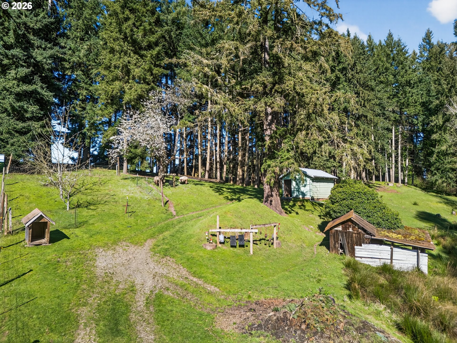 17765 Monnier Road Northeast Hubbard, OR 97032 - Photo 45 of 48 an aerial view of a house