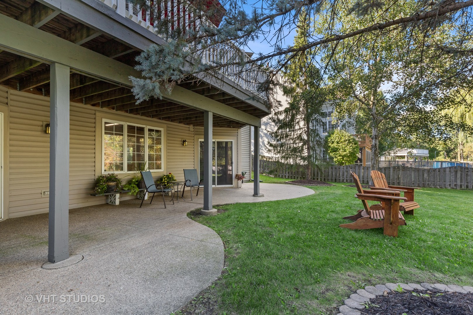 6265 Murifield Drive Gurnee, IL 60031 - Photo 23 of 30 a view of a house with backyard porch and garden