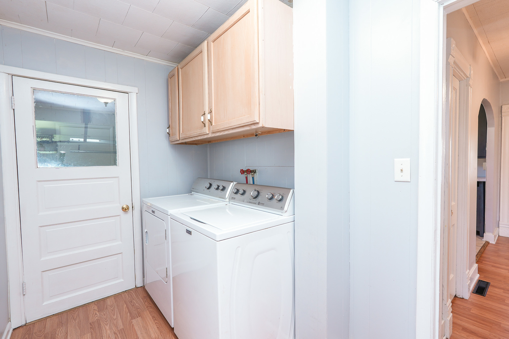 264 West 3rd Street Manteno, IL 60950 - Photo 25 of 29 a view of a storage and utility room with a sink